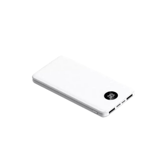 Power Bank Branco 10.000mAh Fast Charge